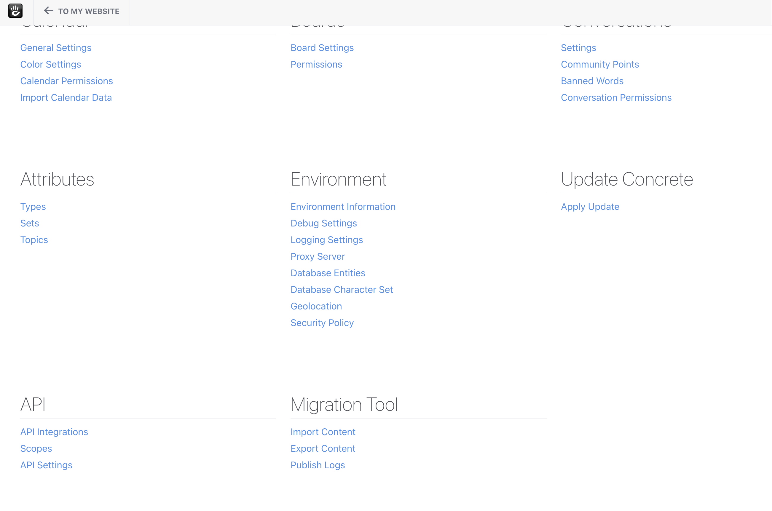 Concrete Import Tool Location after install. 