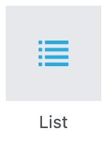 Express List Block icon