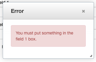Validation Example